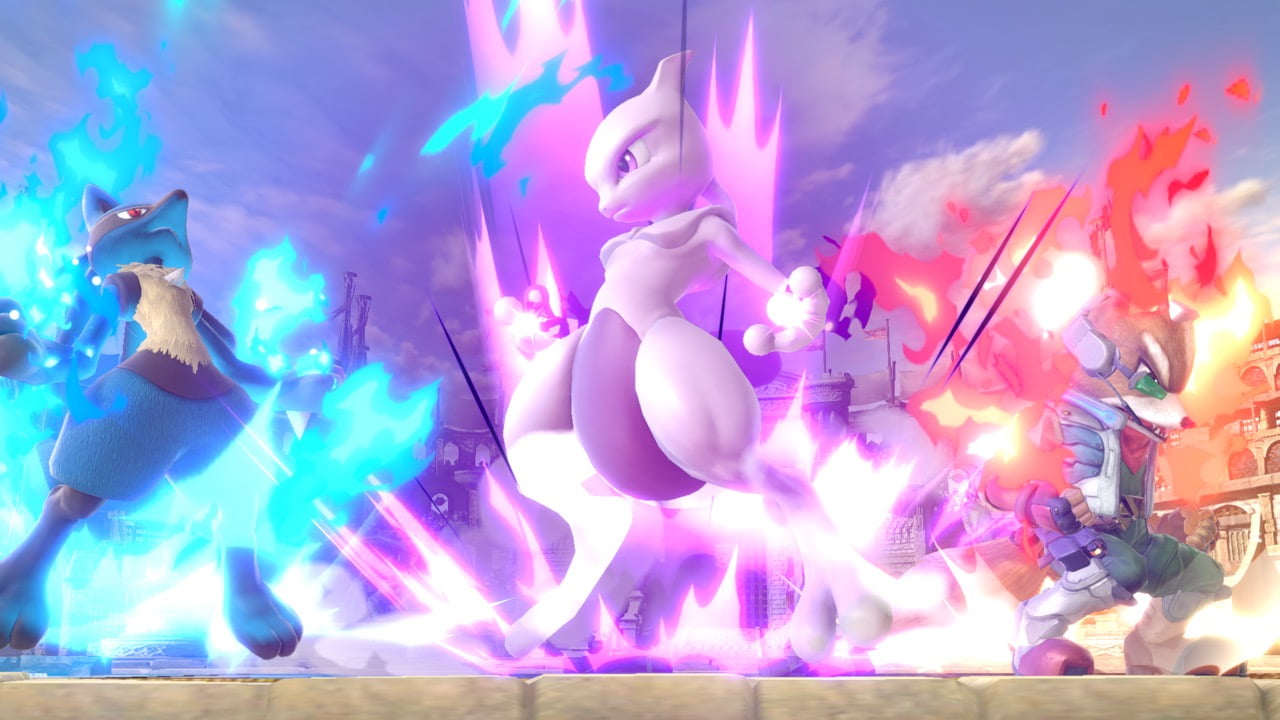 Screenshot de Mewtwo en Super Smash Bros. Ultimate