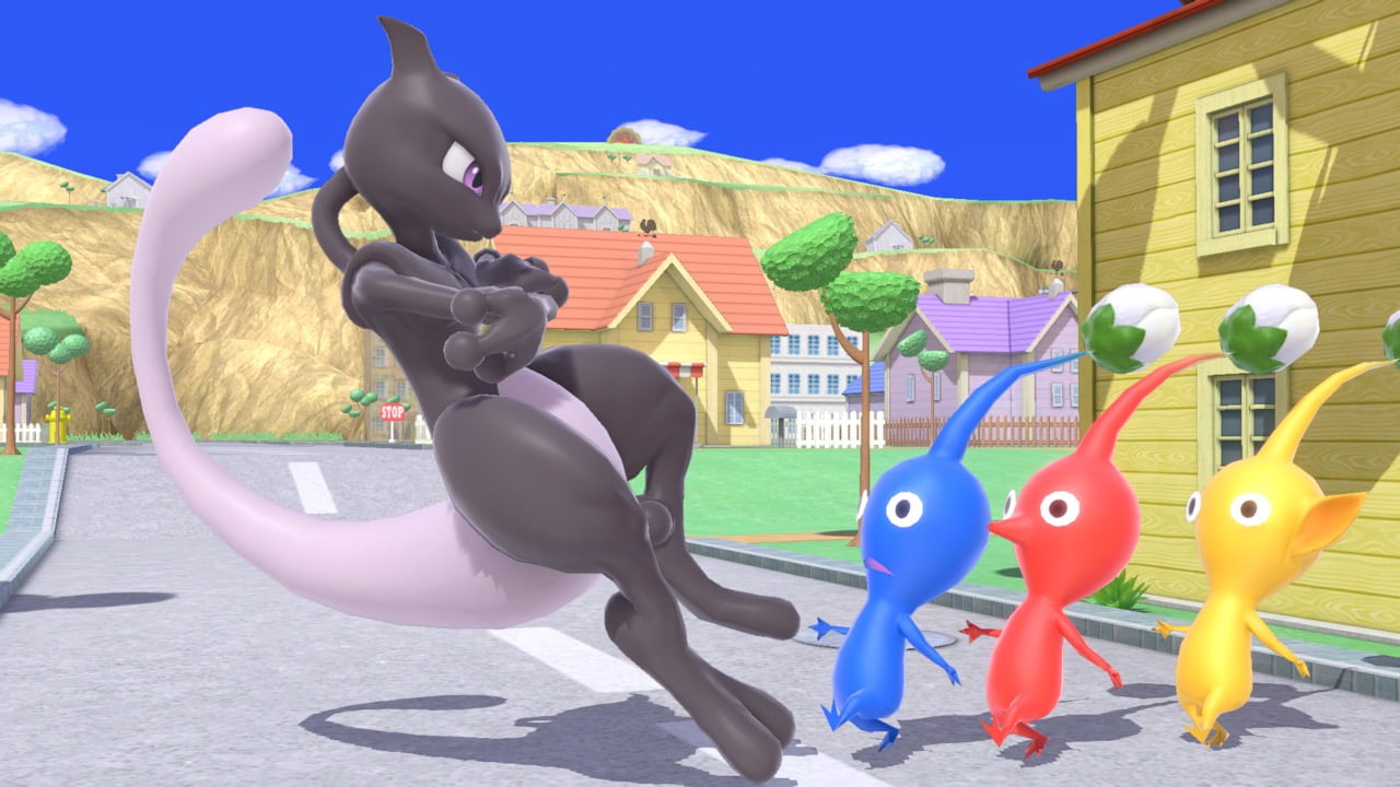 Screenshot de Mewtwo en Super Smash Bros. Ultimate