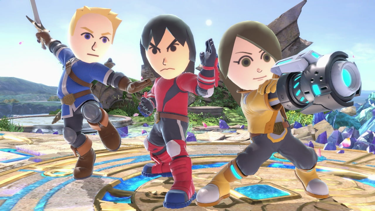 Screenshot de Luchador Mii en Super Smash Bros. Ultimate