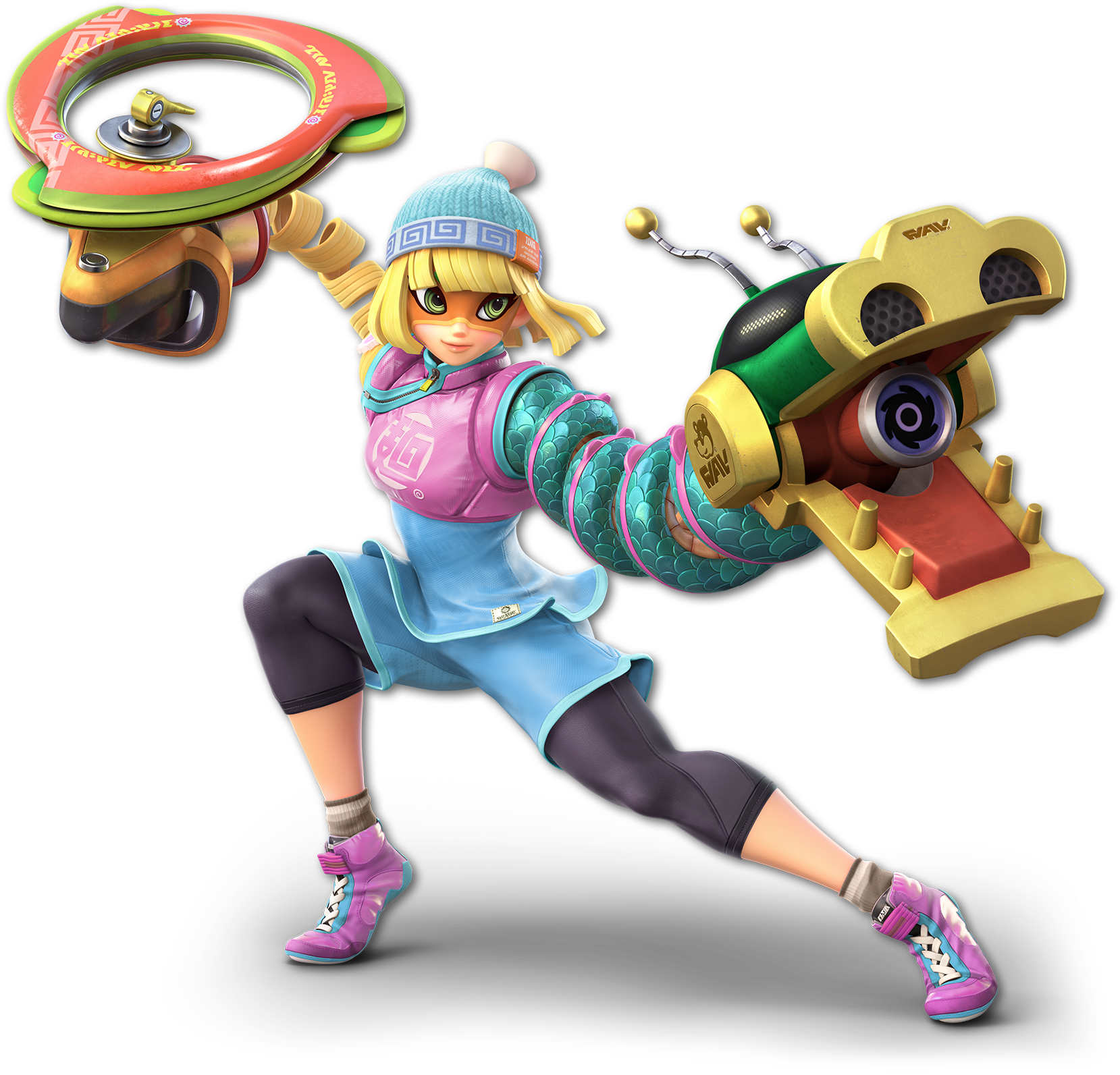 Screenshot de Min Min en Super Smash Bros. Ultimate