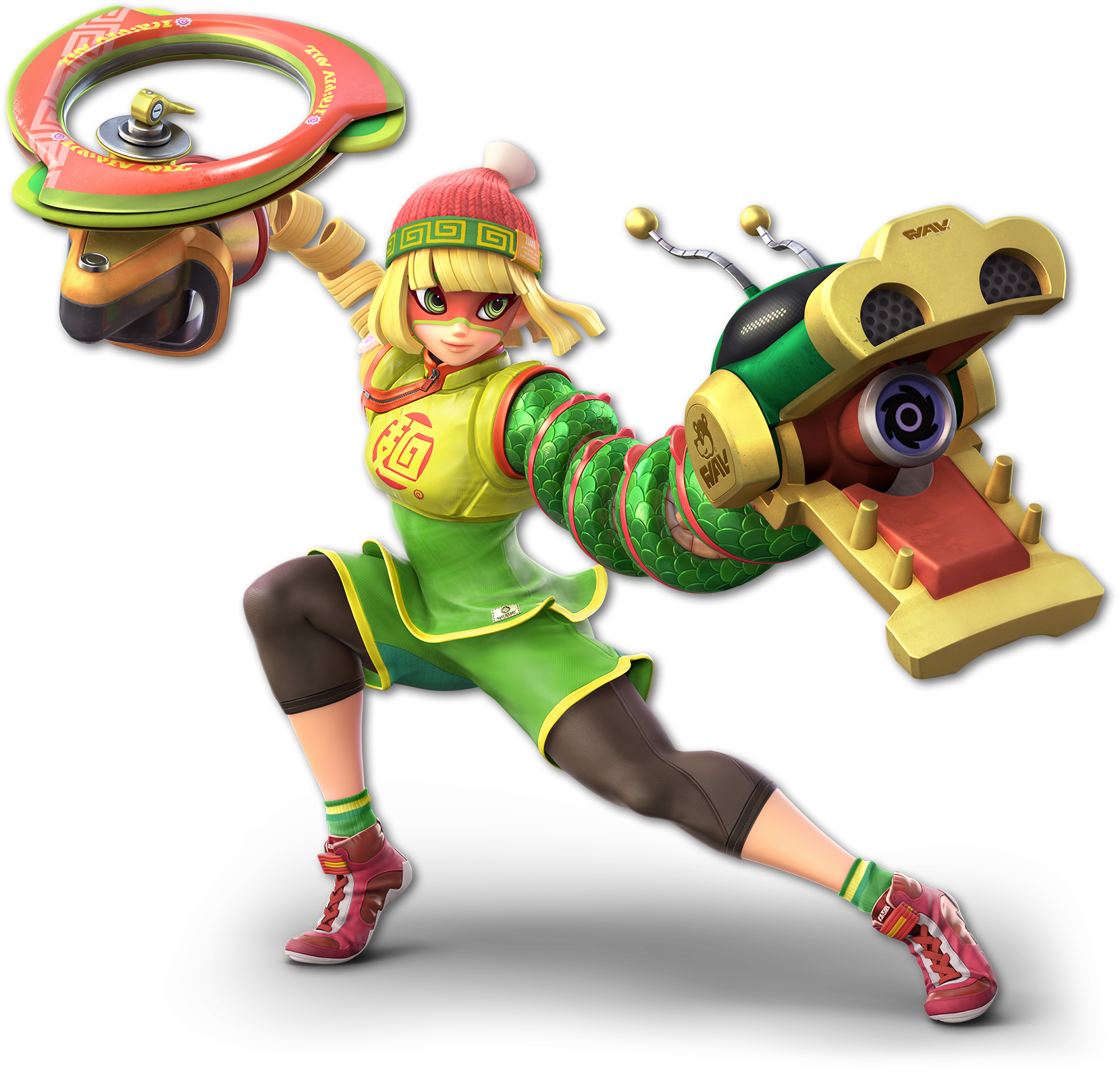Screenshot de Min Min en Super Smash Bros. Ultimate