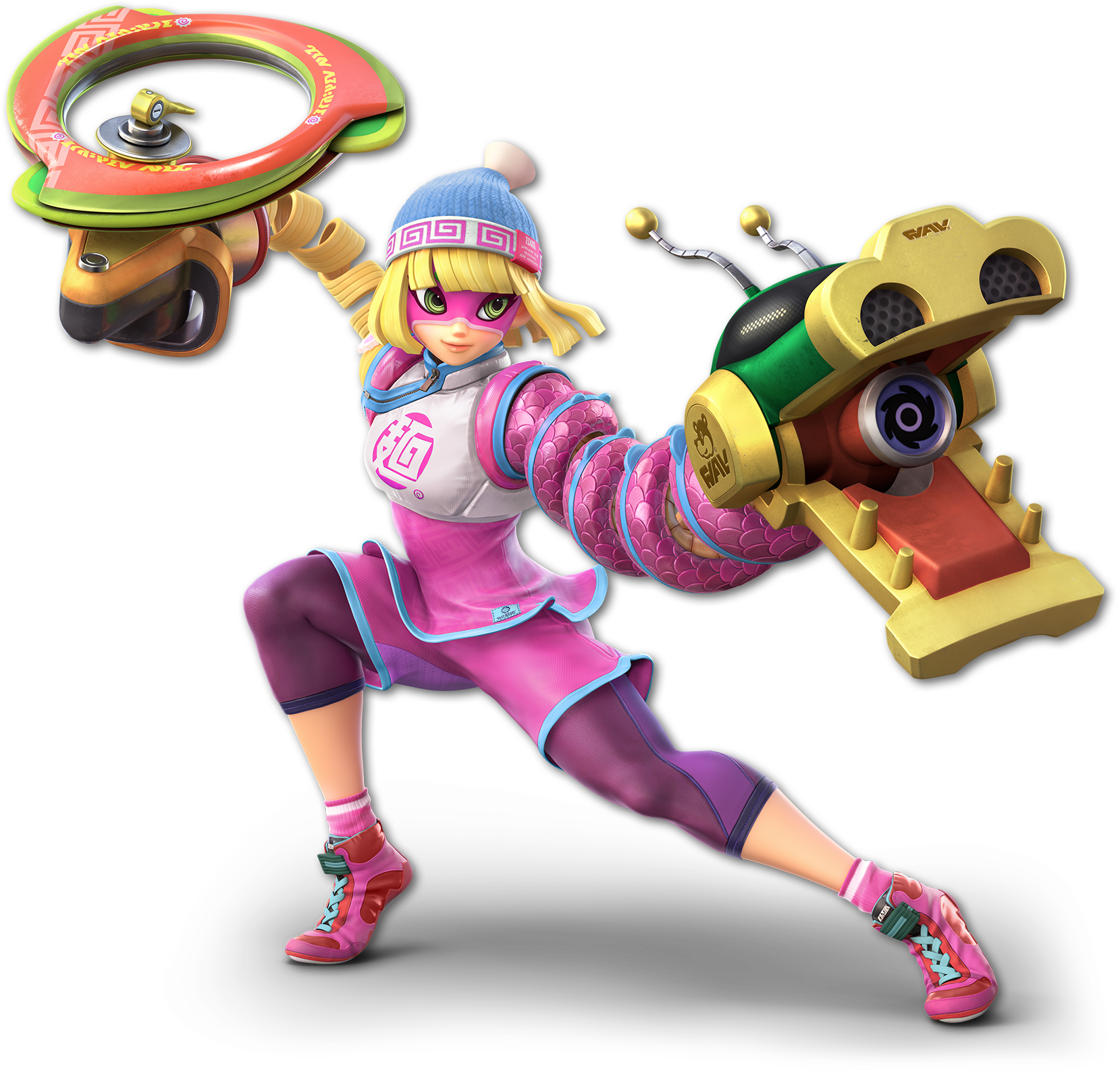 Screenshot de Min Min en Super Smash Bros. Ultimate