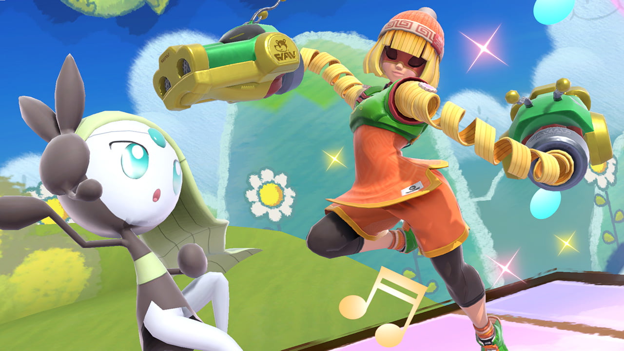 Screenshot de Min Min en Super Smash Bros. Ultimate