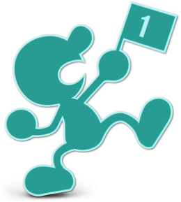 Screenshot de Mr. Game & Watch en Super Smash Bros. Ultimate
