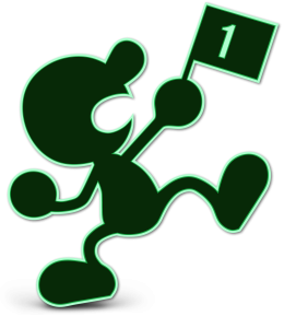 Screenshot de Mr. Game & Watch en Super Smash Bros. Ultimate