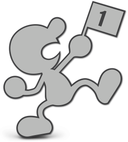 Screenshot de Mr. Game & Watch en Super Smash Bros. Ultimate