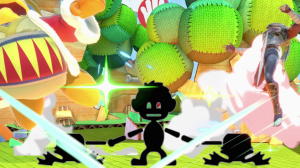 Screenshot de Mr. Game & Watch en Super Smash Bros. Ultimate