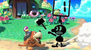 Screenshot de Mr. Game & Watch en Super Smash Bros. Ultimate