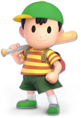 Screenshot de Ness en Super Smash Bros. Ultimate