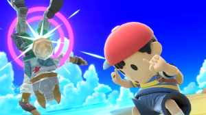 Screenshot de Ness en Super Smash Bros. Ultimate