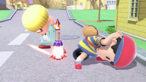 Screenshot de Ness en Super Smash Bros. Ultimate