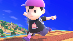 Screenshot de Ness en Super Smash Bros. Ultimate