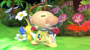 Screenshot de Olimar en Super Smash Bros. Ultimate