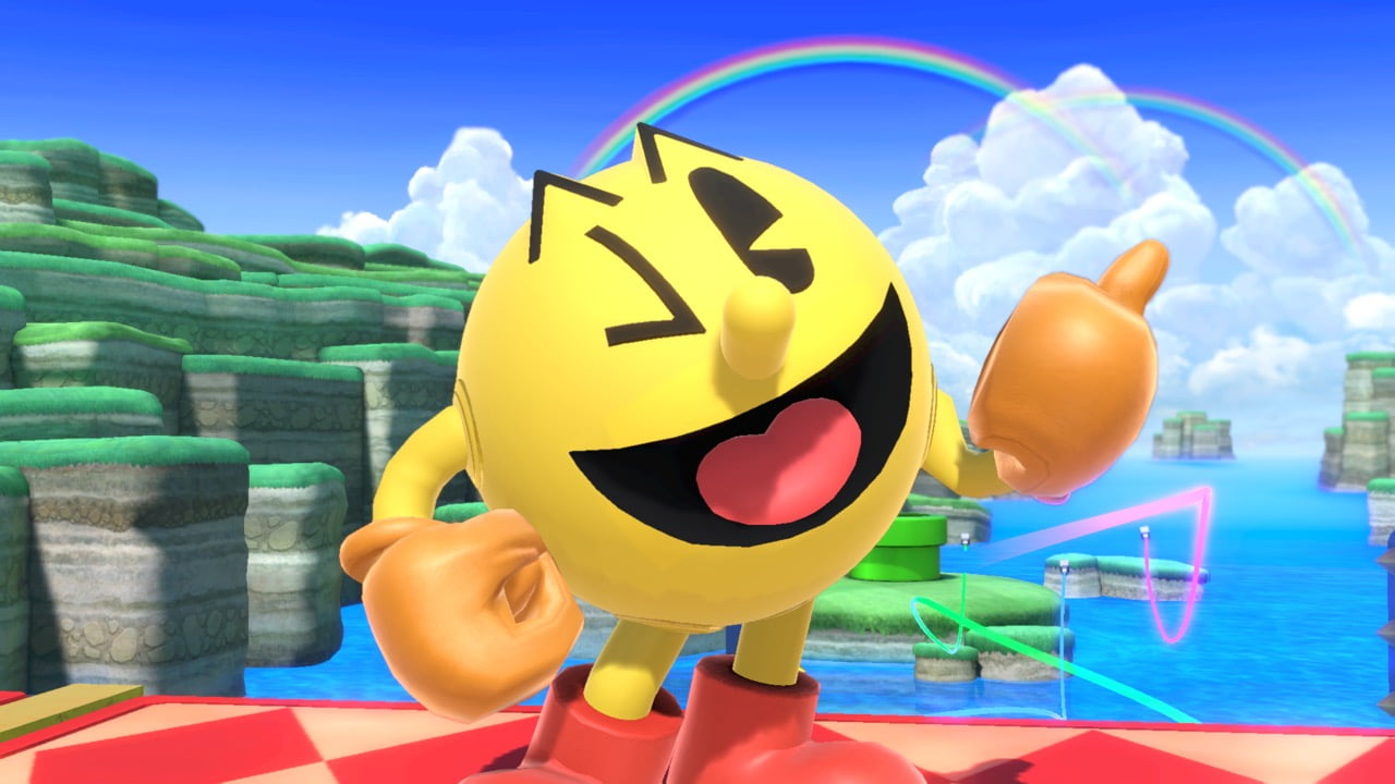 Screenshot de PAC-MAN en Super Smash Bros. Ultimate
