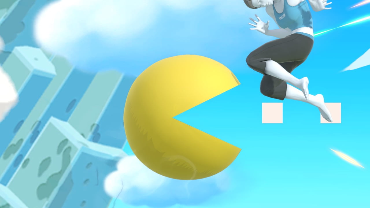 Screenshot de PAC-MAN en Super Smash Bros. Ultimate