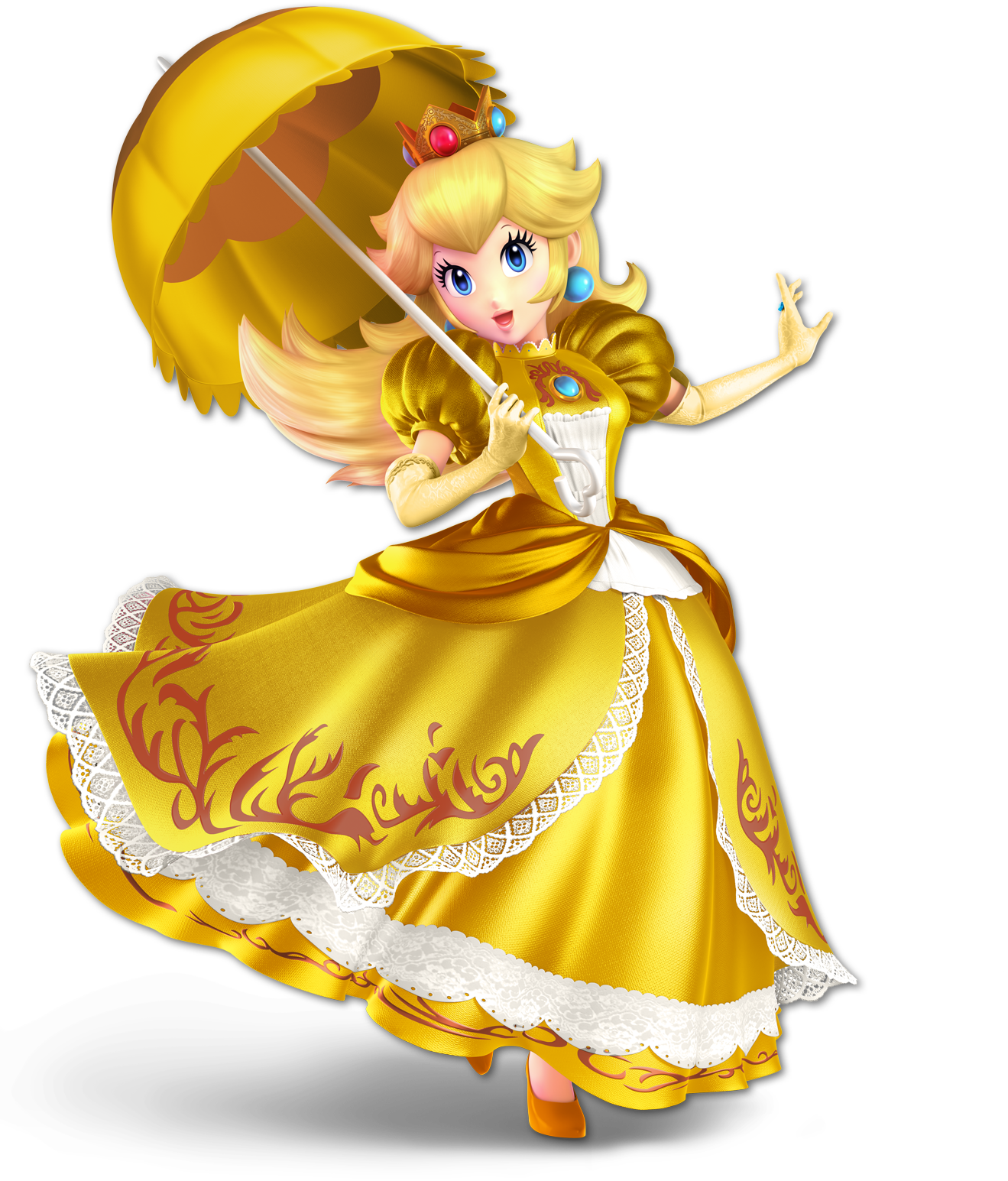 Screenshot de Peach en Super Smash Bros. Ultimate