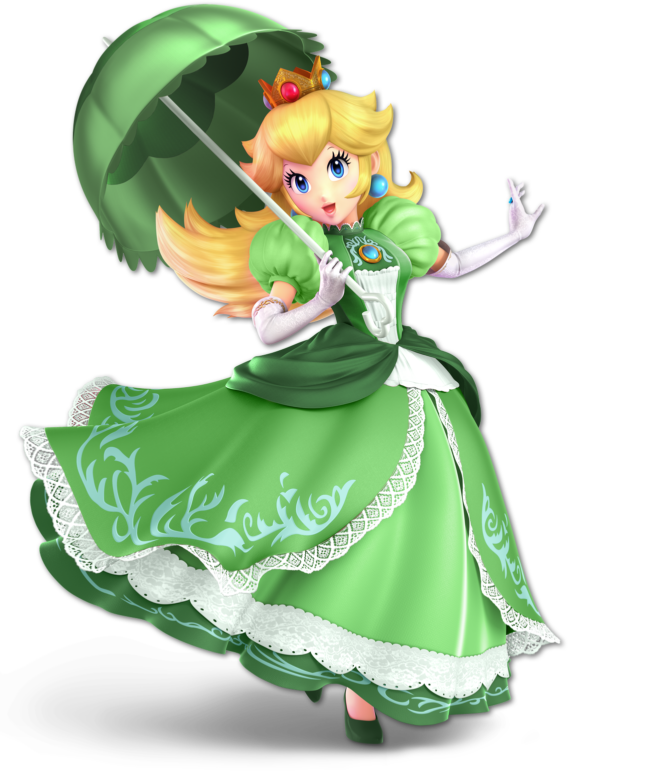 Screenshot de Peach en Super Smash Bros. Ultimate