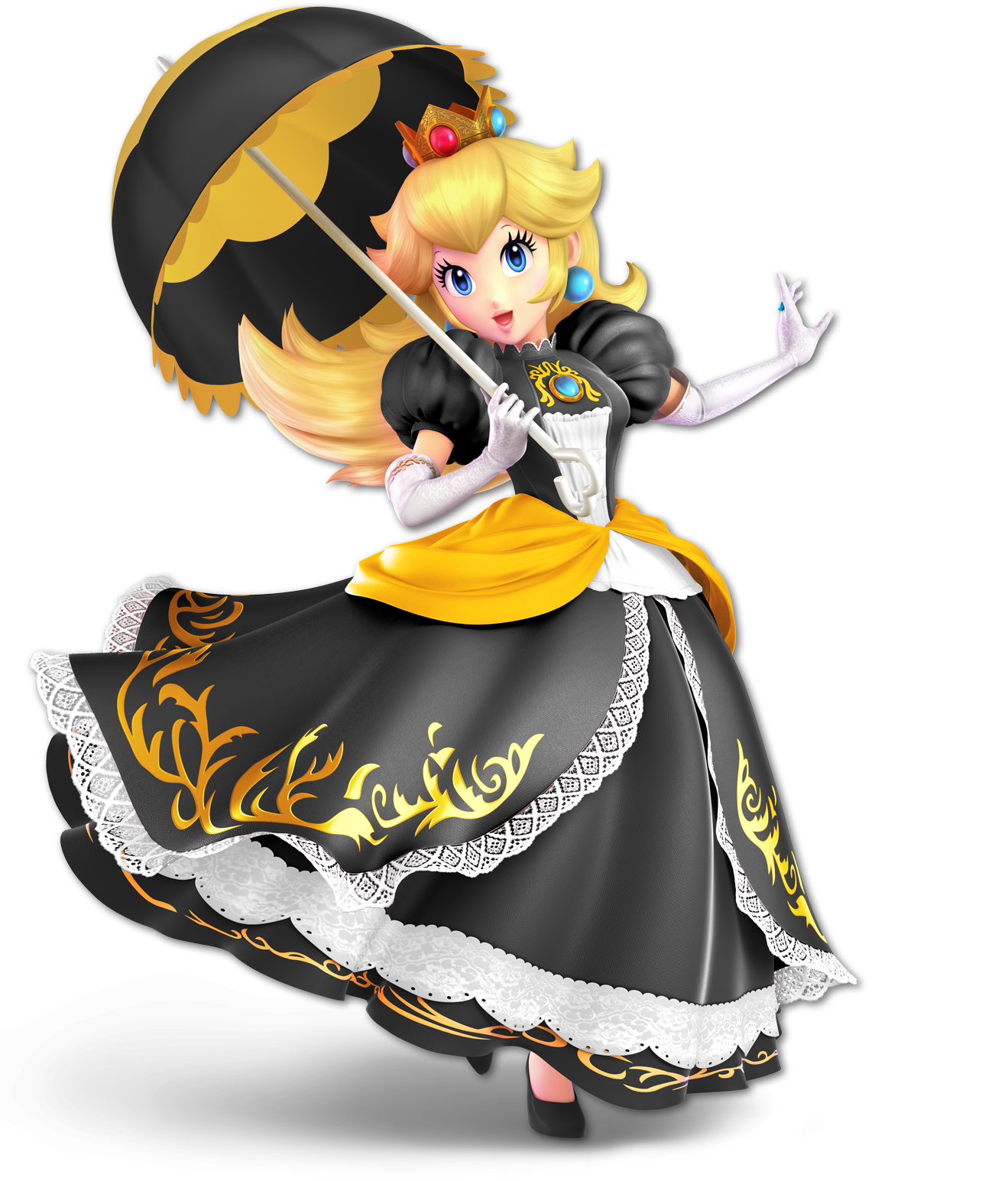 Screenshot de Peach en Super Smash Bros. Ultimate
