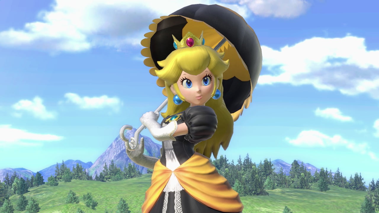 Screenshot de Peach en Super Smash Bros. Ultimate