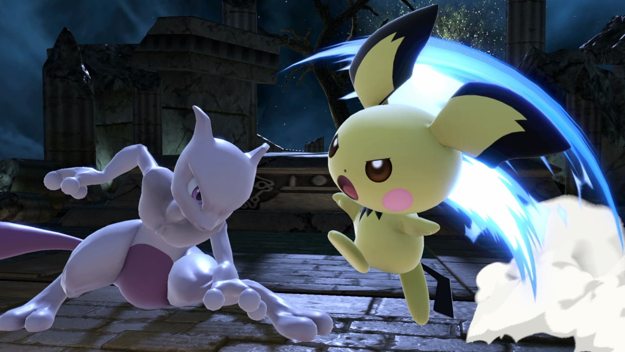 Screenshot de Pichu en Super Smash Bros. Ultimate