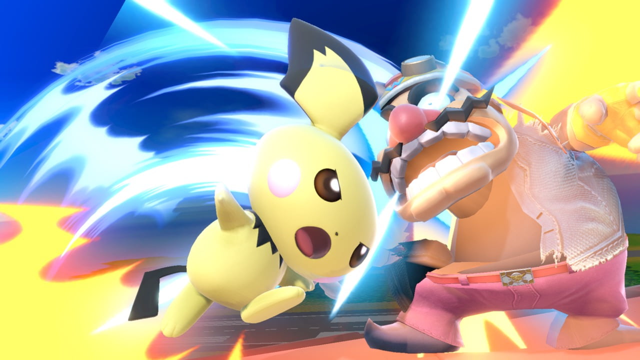 Screenshot de Pichu en Super Smash Bros. Ultimate