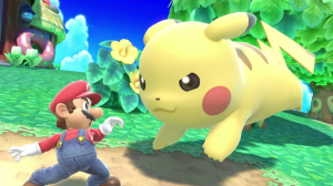Screenshot de Pikachu en Super Smash Bros. Ultimate