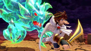 Screenshot de Pit en Super Smash Bros. Ultimate