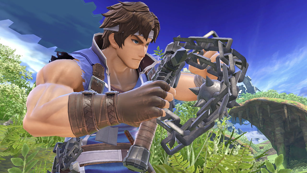 Screenshot de Ritcher en Super Smash Bros. Ultimate