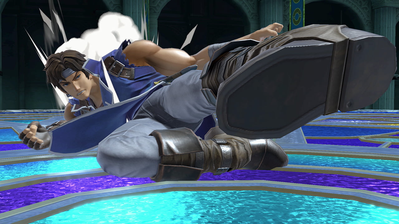 Screenshot de Ritcher en Super Smash Bros. Ultimate