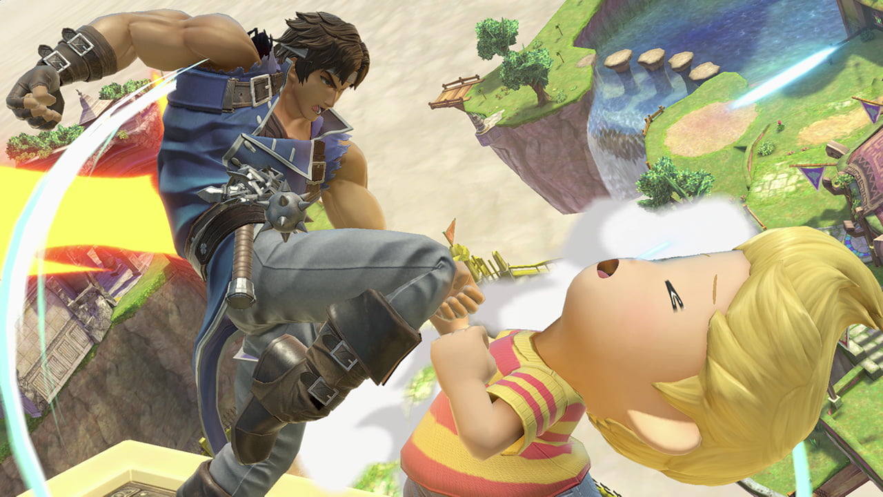 Screenshot de Ritcher en Super Smash Bros. Ultimate