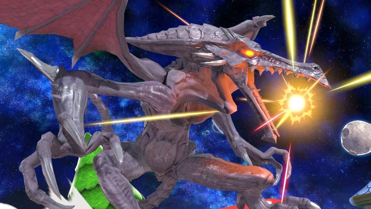 Screenshot de Ridley en Super Smash Bros. Ultimate