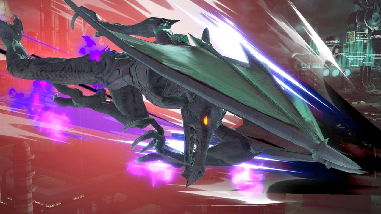 Screenshot de Ridley en Super Smash Bros. Ultimate
