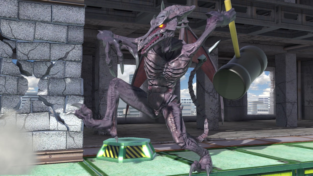Screenshot de Ridley en Super Smash Bros. Ultimate