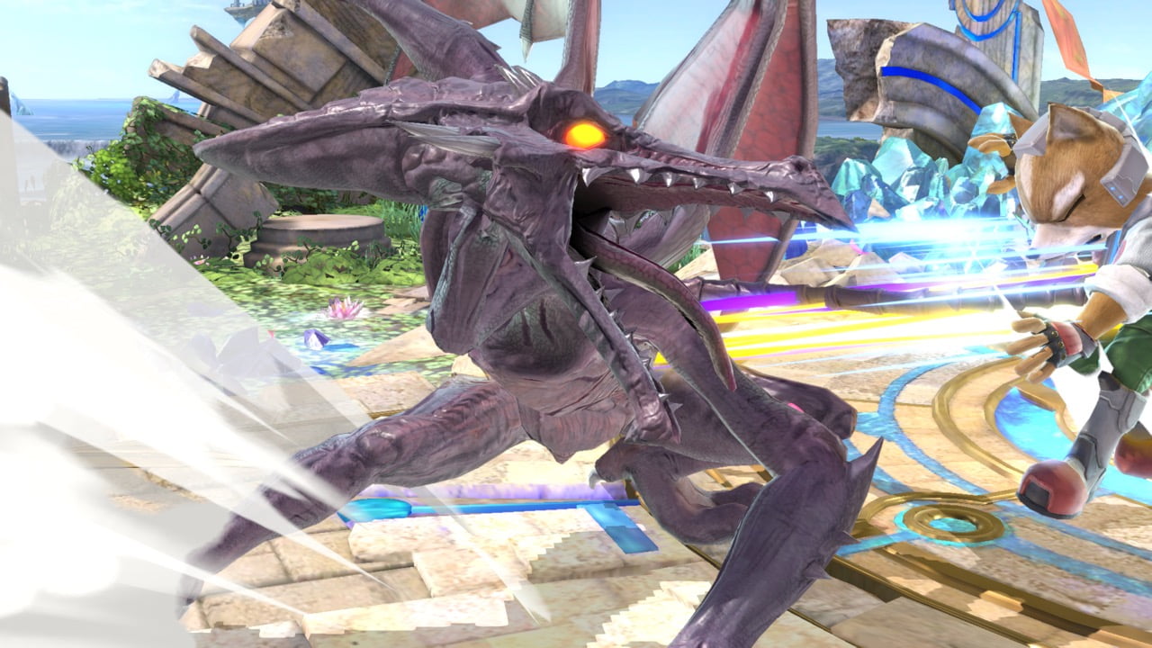 Screenshot de Ridley en Super Smash Bros. Ultimate