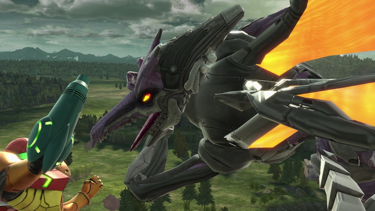Screenshot de Ridley en Super Smash Bros. Ultimate