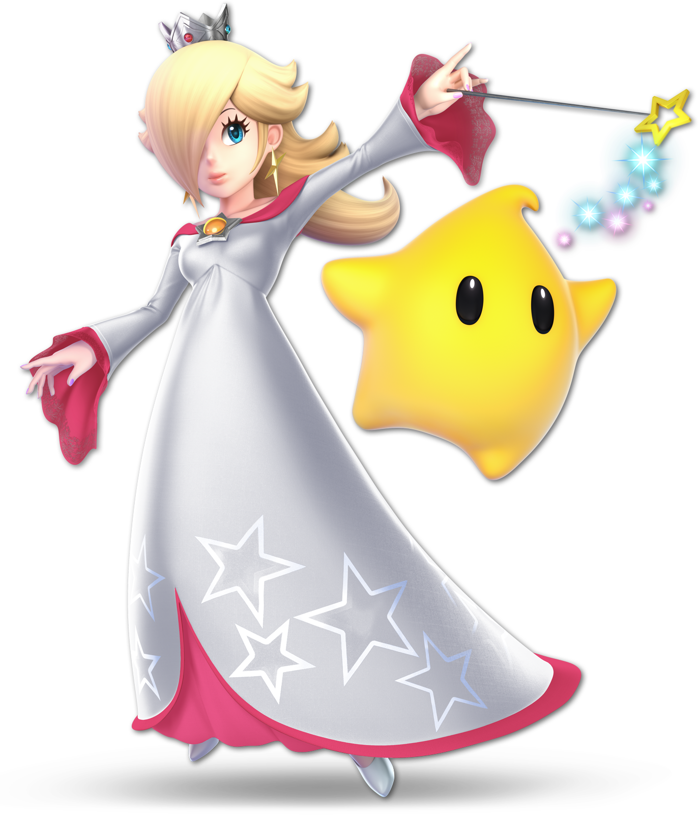 Screenshot de Estela y Destello en Super Smash Bros. Ultimate