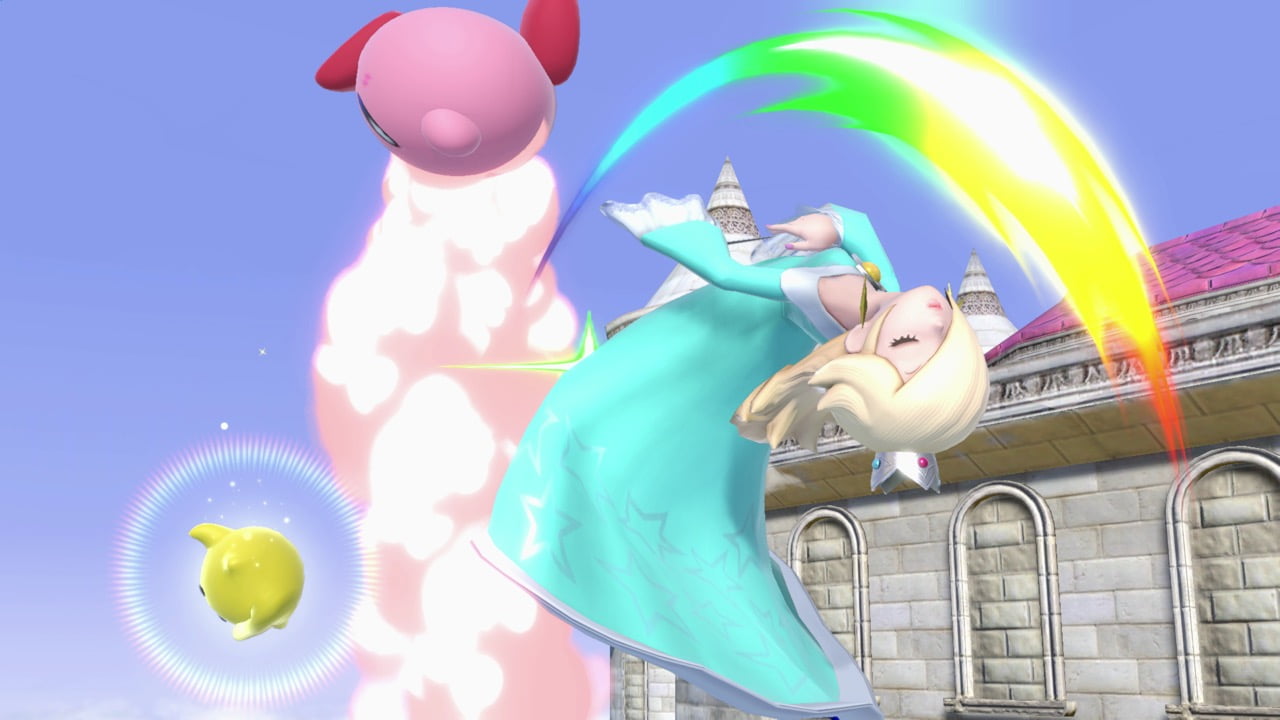 Screenshot de Estela y Destello en Super Smash Bros. Ultimate