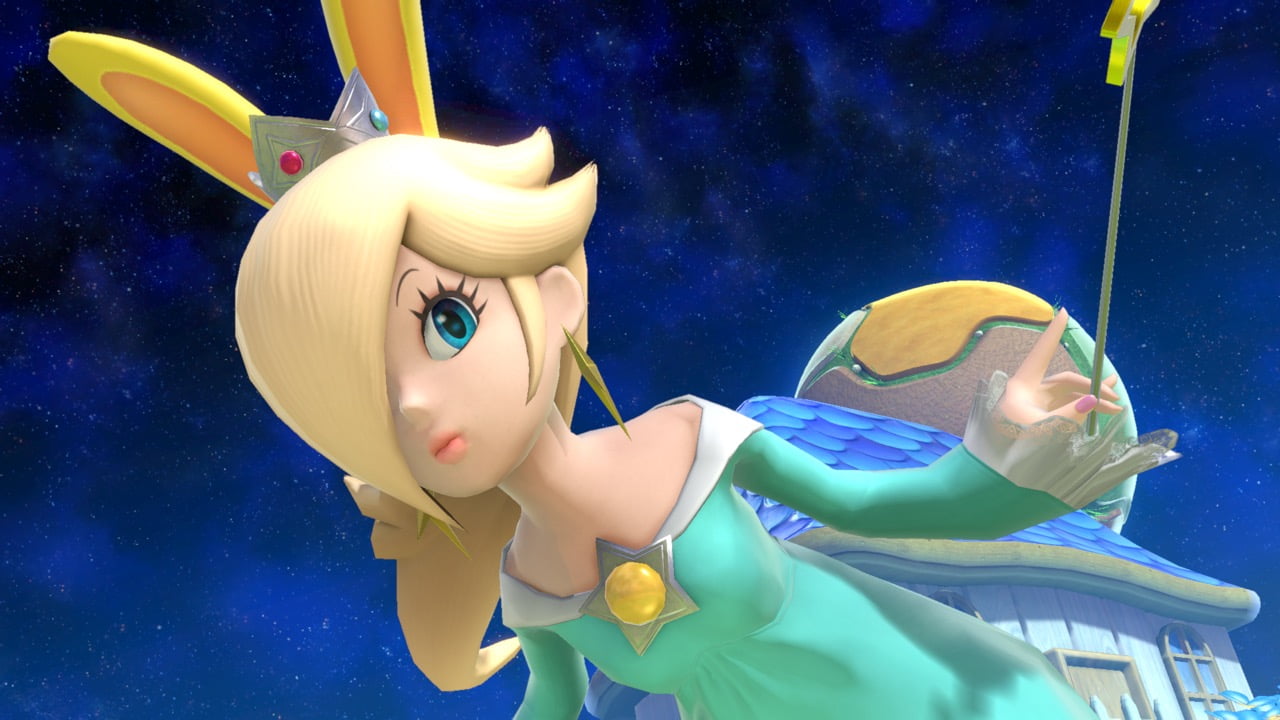 Screenshot de Estela y Destello en Super Smash Bros. Ultimate