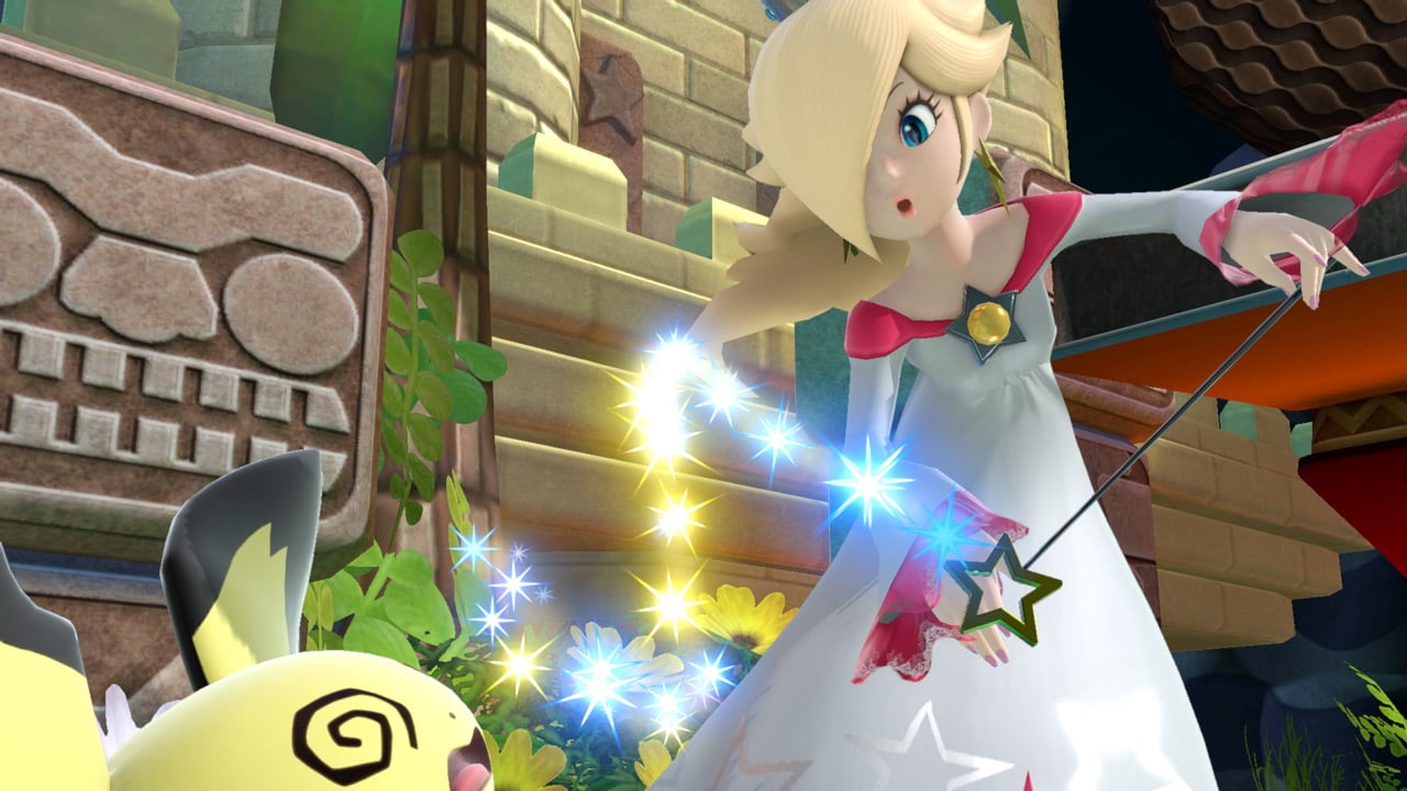 Screenshot de Estela y Destello en Super Smash Bros. Ultimate