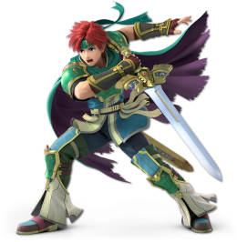 Screenshot de Roy en Super Smash Bros. Ultimate