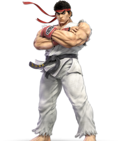 Screenshot de Ryu en Super Smash Bros. Ultimate