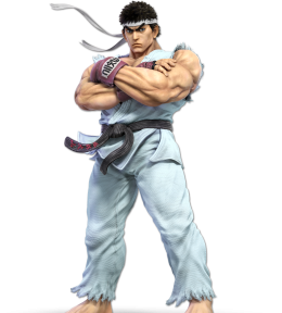 Screenshot de Ryu en Super Smash Bros. Ultimate