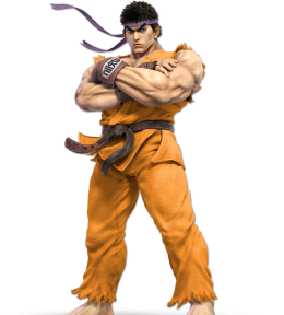 Screenshot de Ryu en Super Smash Bros. Ultimate