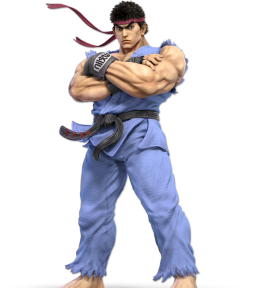 Screenshot de Ryu en Super Smash Bros. Ultimate