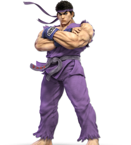 Screenshot de Ryu en Super Smash Bros. Ultimate