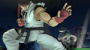 Screenshot de Ryu en Super Smash Bros. Ultimate