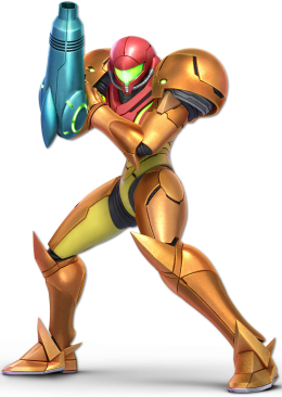 Screenshot de Samus en Super Smash Bros. Ultimate