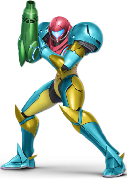 Screenshot de Samus en Super Smash Bros. Ultimate