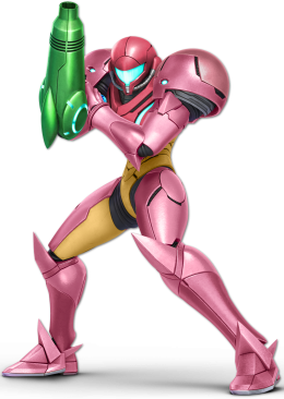 Screenshot de Samus en Super Smash Bros. Ultimate