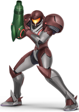 Screenshot de Samus en Super Smash Bros. Ultimate